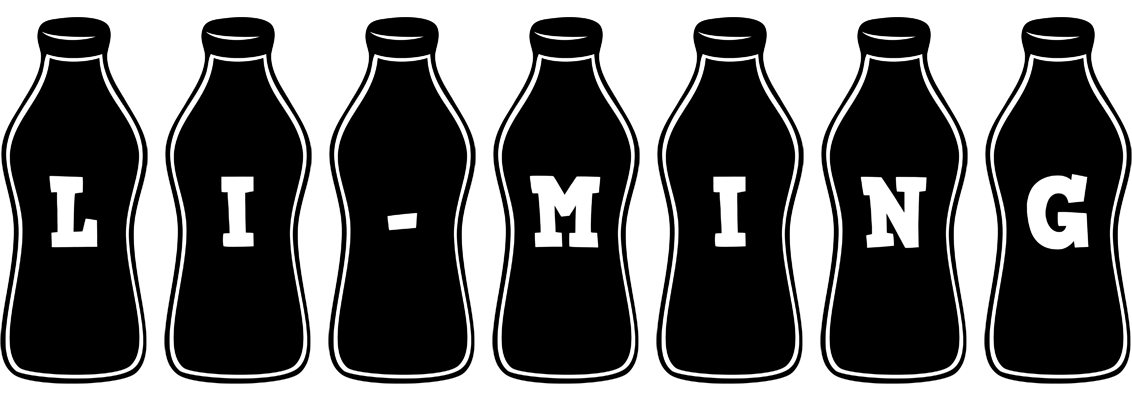 Li-Ming bottle logo