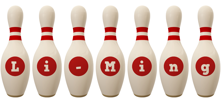 Li-Ming bowling-pin logo