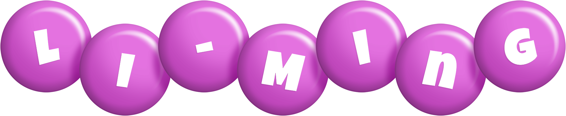 Li-Ming candy-purple logo