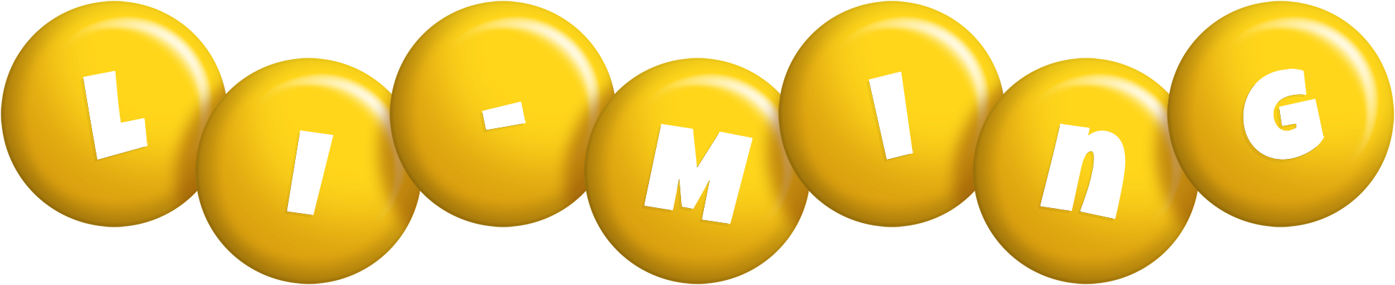 Li-Ming candy-yellow logo