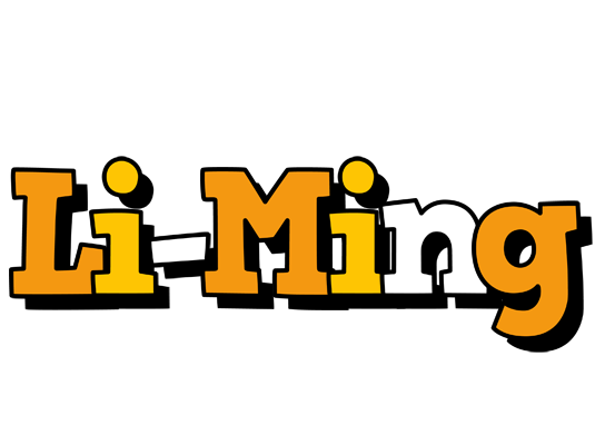 Li-Ming cartoon logo