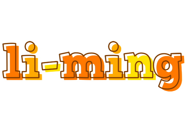 Li-Ming desert logo