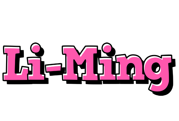 Li-Ming girlish logo