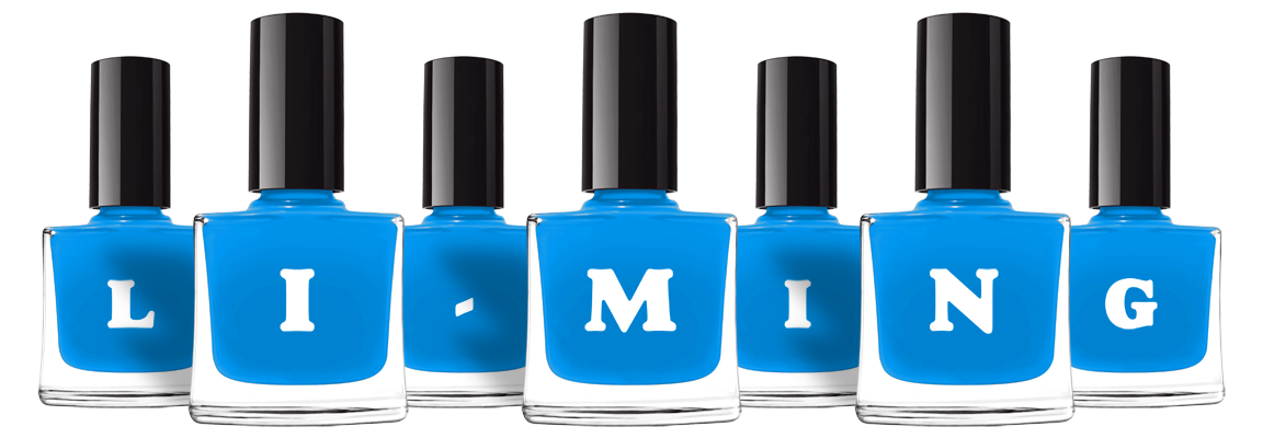 Li-Ming glossy logo
