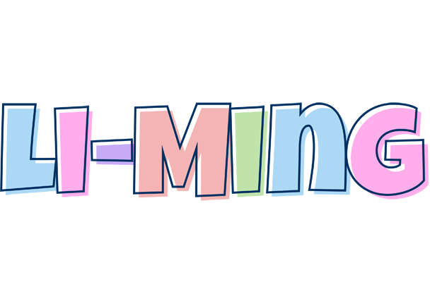 Li-Ming pastel logo