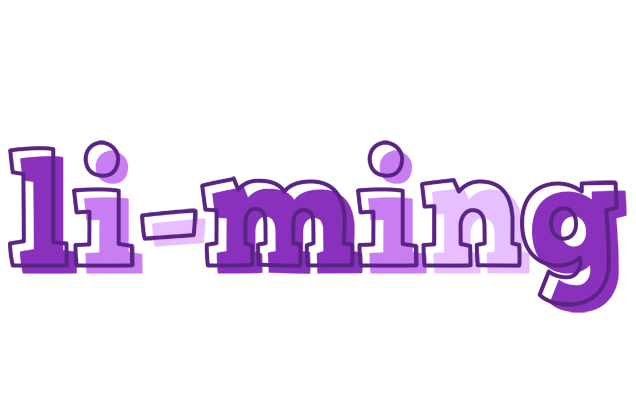 Li-Ming sensual logo