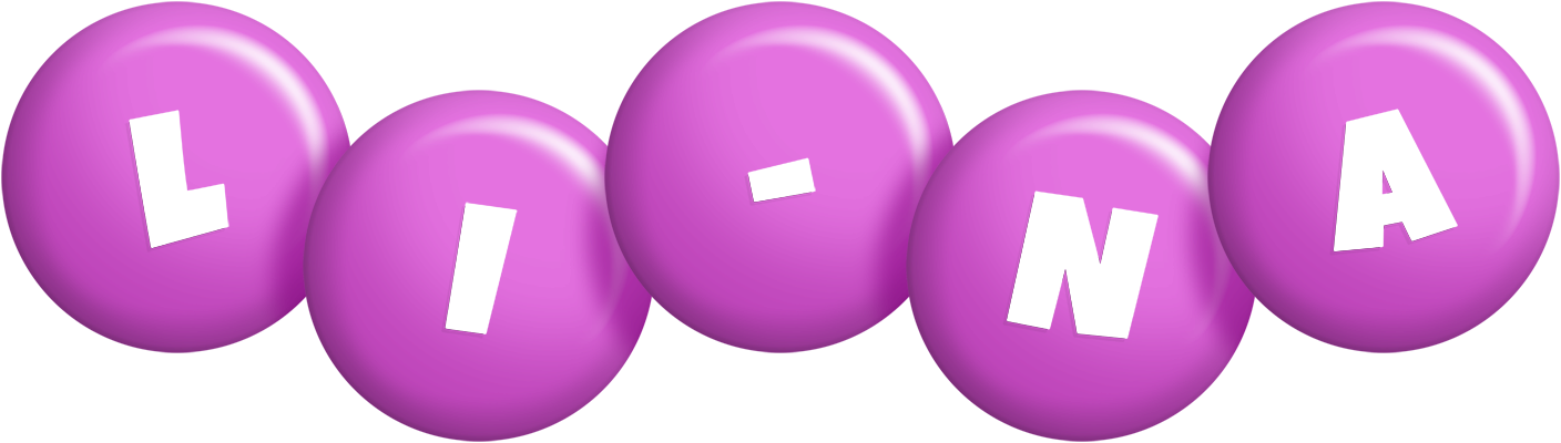 Li-Na candy-purple logo