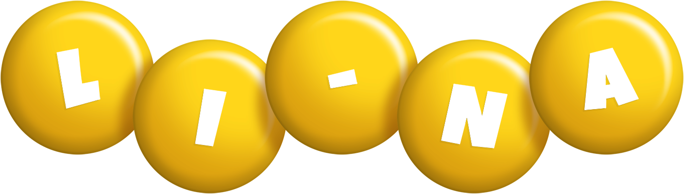 Li-Na candy-yellow logo