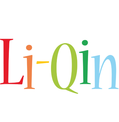 Li-Qin birthday logo