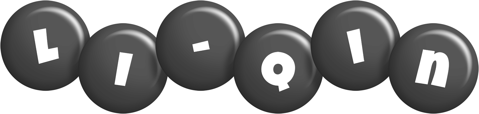 Li-Qin candy-black logo