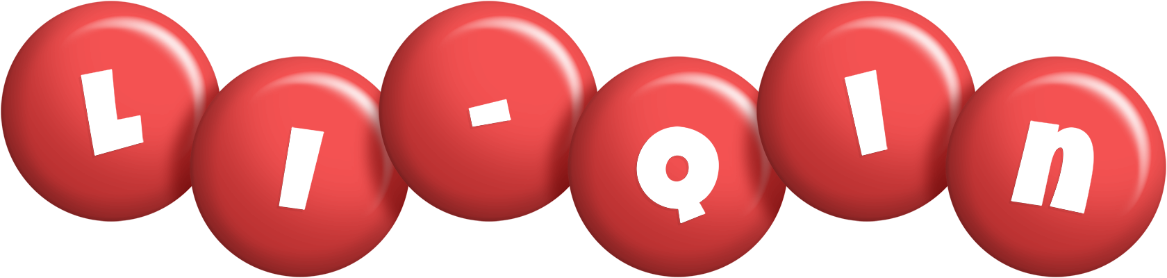 Li-Qin candy-red logo