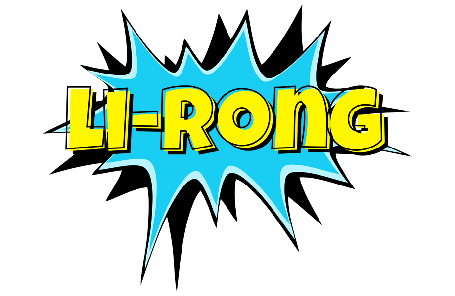 Li-Rong amazing logo