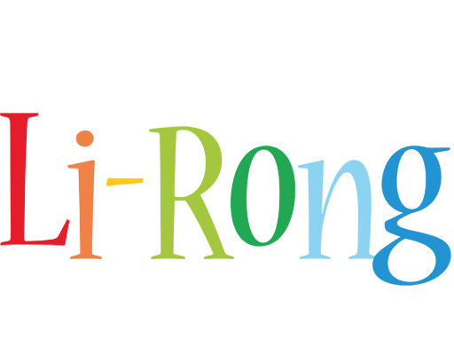 Li-Rong birthday logo