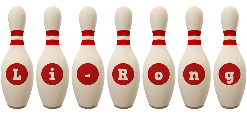 Li-Rong bowling-pin logo