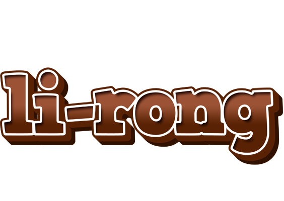 Li-Rong brownie logo