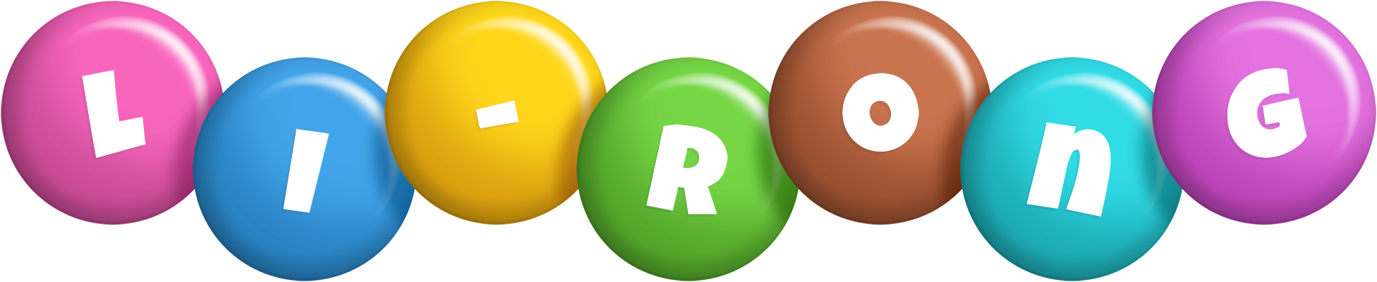 Li-Rong candy logo