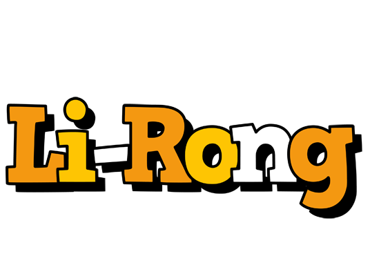 Li-Rong cartoon logo
