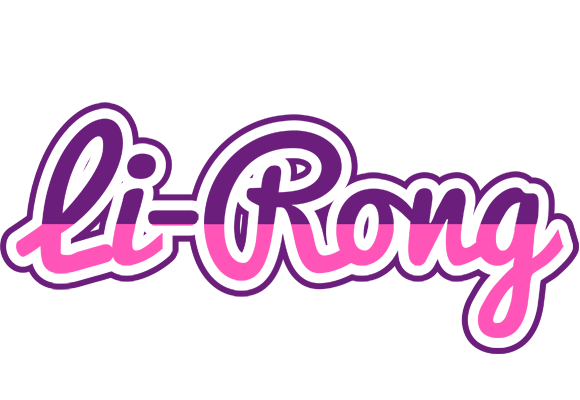 Li-Rong cheerful logo