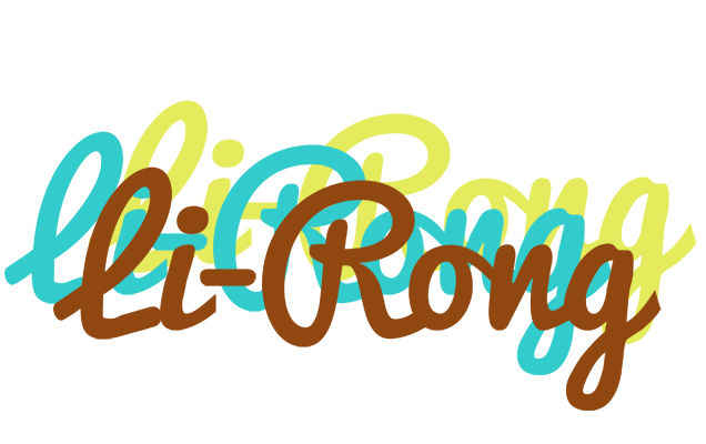 Li-Rong cupcake logo