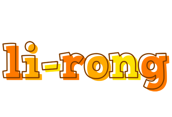 Li-Rong desert logo