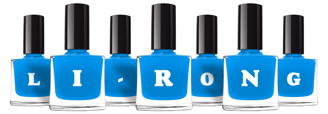 Li-Rong glossy logo