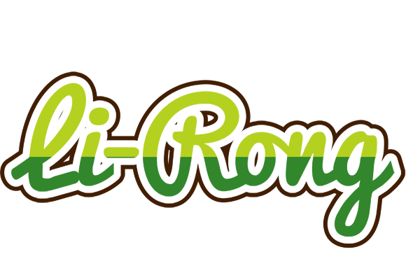 Li-Rong golfing logo