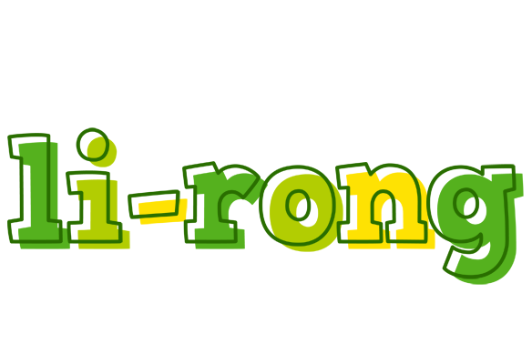 Li-Rong juice logo