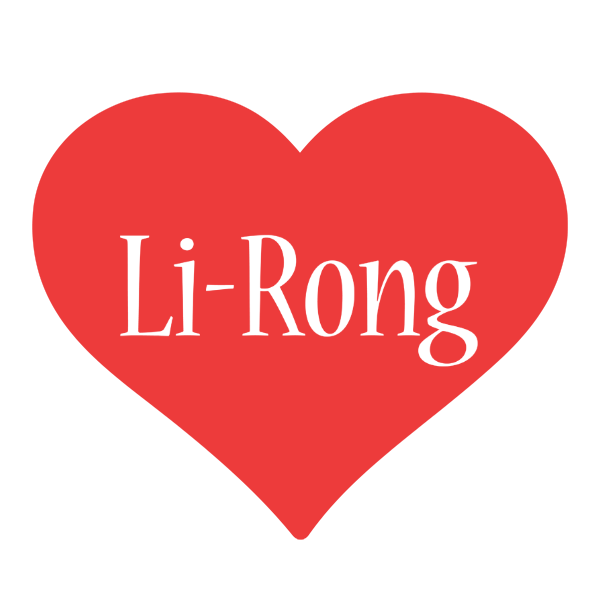Li-Rong love logo