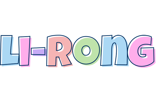 Li-Rong pastel logo