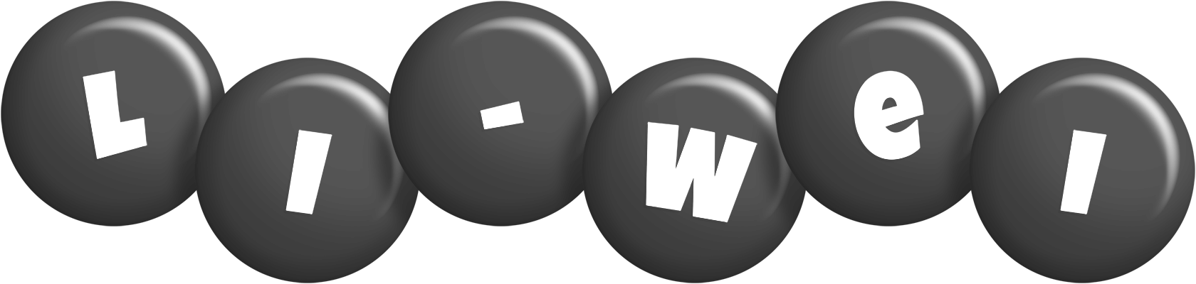 Li-Wei candy-black logo