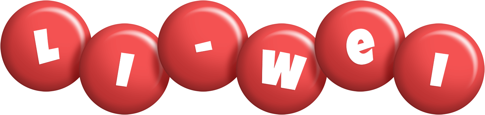 Li-Wei candy-red logo