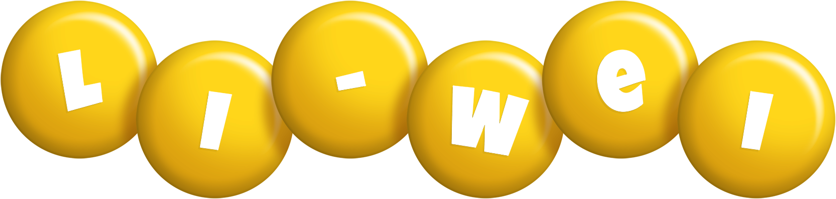 Li-Wei candy-yellow logo