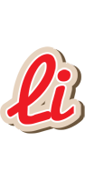 Li chocolate logo