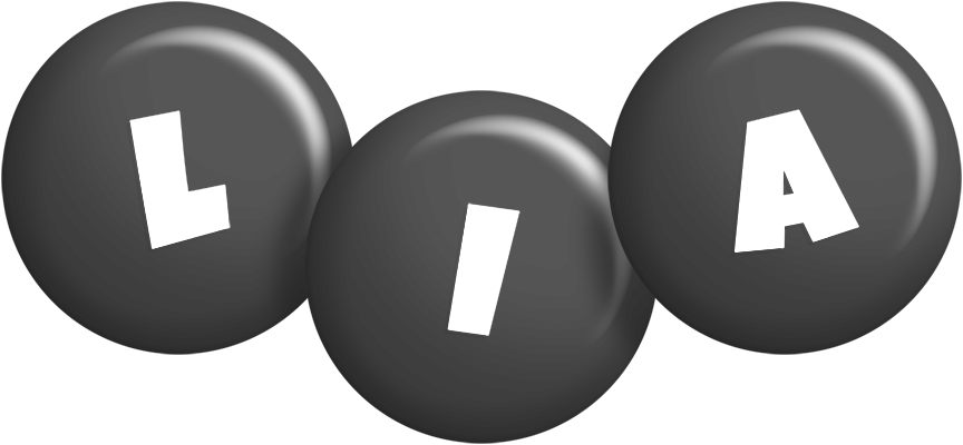 Lia candy-black logo