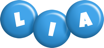 Lia candy-blue logo