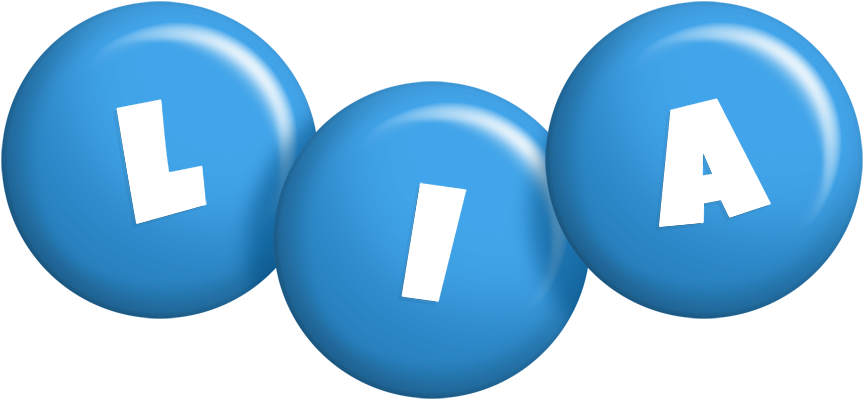 Lia candy-blue logo