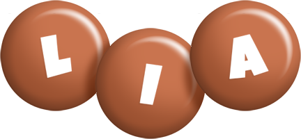 Lia candy-brown logo