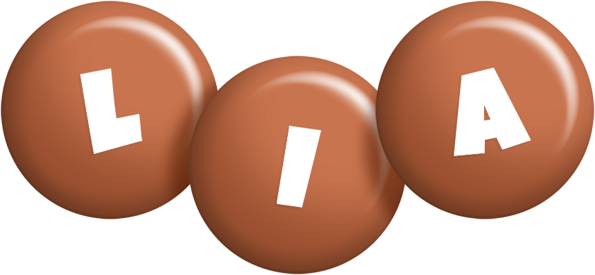 Lia candy-brown logo