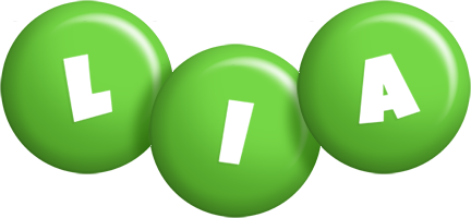 Lia candy-green logo