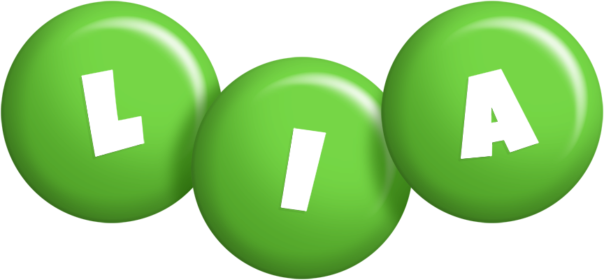 Lia candy-green logo