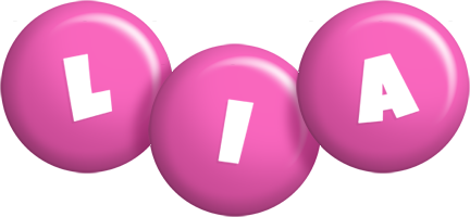 Lia candy-pink logo