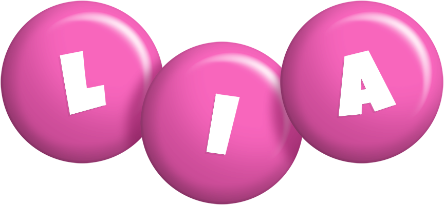 Lia candy-pink logo