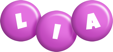 Lia candy-purple logo