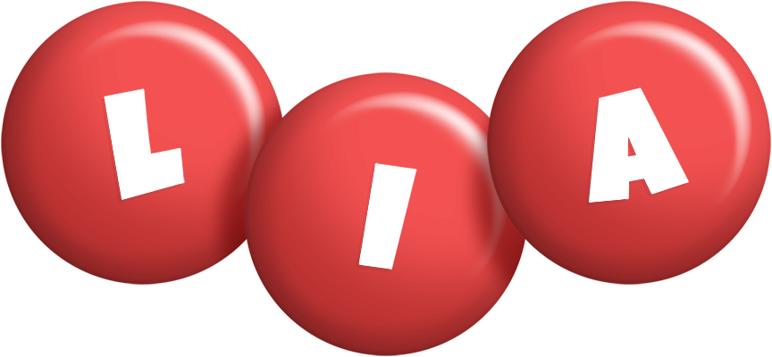 Lia candy-red logo