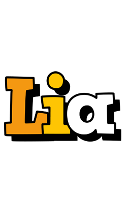 Lia cartoon logo