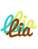 Lia cupcake logo