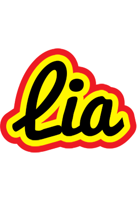 Lia flaming logo