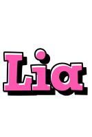 Lia girlish logo