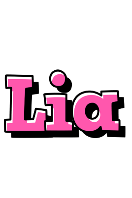 Lia girlish logo
