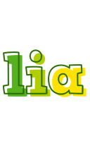Lia juice logo